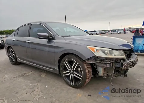 2017 Honda Accord Sport из США, поврежденный, VIN 1HGCR2F52HA060533